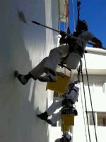 Aplicación de pintura en Alturas